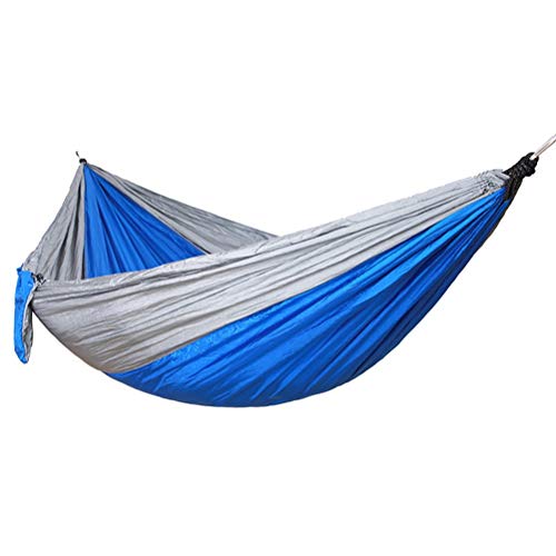 Hamac de camping et balançoire extérieure imperméable en toile de parachute portable pour patio