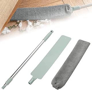 Dust Cleaner Retractable Gap, Dust Cleaner Gap Cleaning Duster Reusable Dust Cleaner with Long Handle Microfiber Hand Duster, Flexible Telescopic Dust Brush Cleaning Tool for Home Bedroom Kitchen