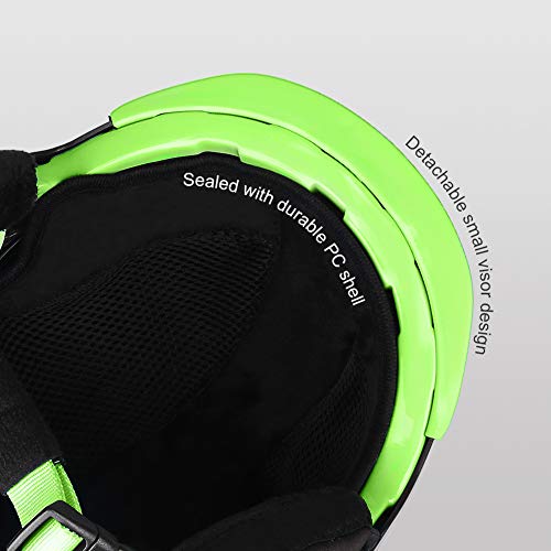 Ski-Snow Helmet for Men-Women-Youth-Kids - Snowboard Helmet Pass ASTM Certified Safety, 3 Sizes Options