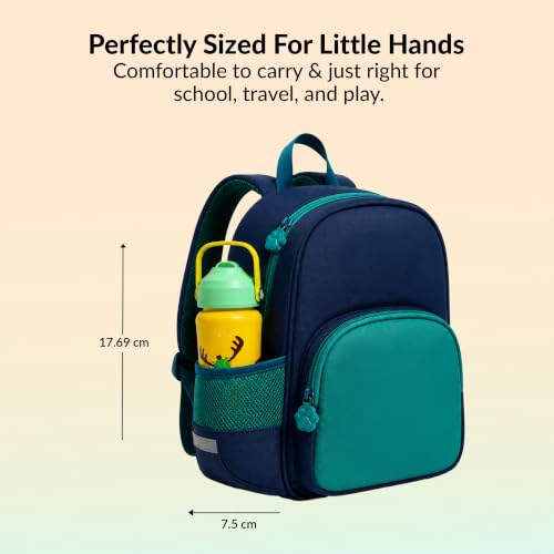 Image of rabitat Steel Play Kids Stainless Steel Water Bottle 450ml | 2 Year Warranty | Leakproof Sipper | Soft Silicone Spout, Flip-Lock Cap & Handle | BPA-Free 18 /8 SS | Anti-Skid Base | Coolest Kid Ever