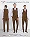 Hihawk Men's 2-Piece Suit, Vest Pants Set for Men, Fashion Waistcoat with Tie for Wedding, Prom, Homecoming, Business Khaki