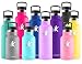 Produktbild KollyKolla Trinkflasche Edelstahl 500ml Wasserflasche 0.5l Standardmund Isolierflasche mit Perfekte Thermosflasche für das Laufen, Fitness, Yoga, Im Freien und Camping | BPA FREI