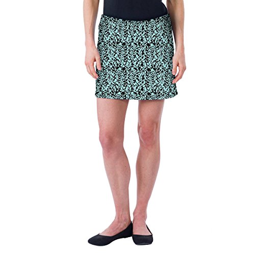 Colorado Clothing Women's Everyday Skort, Aqua Print, XX-Large