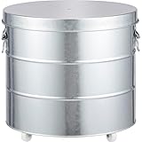 OBAKETSU 渡辺金属工業 オバケツ ライスストッカー 20kg キャスター付 シルバー RS20A 大