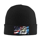 Knit Beanie America Vs Guatemala Flag Combo Winter Fall Headwear Trucker Hat Warm Stocking Skull Beanies for Men Women