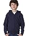 Fashion Gildan 18600B Youth Zip Hood Royal Large