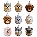 Plush Pet Charm Decoration Acrylic Measuring Light Weight and Resilients for Pet Collar and Home Decoration Applications Backpack Keychain