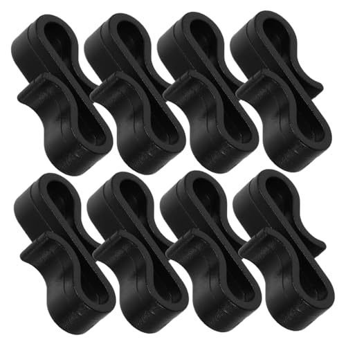 ABOOFAN 50 Piezas S para Luces Exteriores Unidades Clips Resistentes para Colgar Luces Navideñas y Decoraciones Patios
