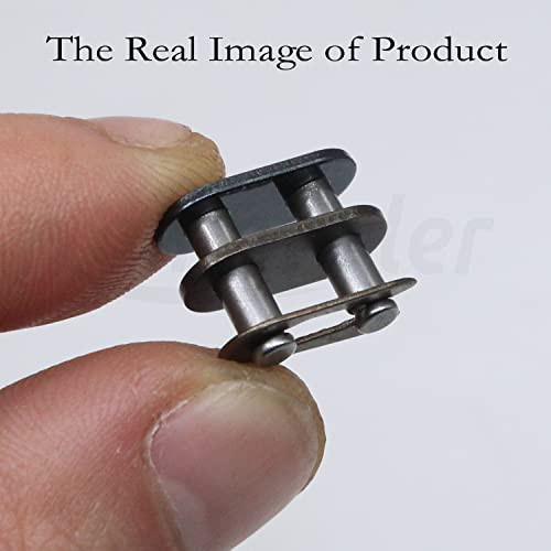 Image of 5 PCS T8F Drive Chain Master Link Replacement Fit For 43cc 47cc 49cc 50cc 2-Stroke Syx Moto Holeshot SSR SX50 Coolster Pit Dirt Bike (5Pcs).