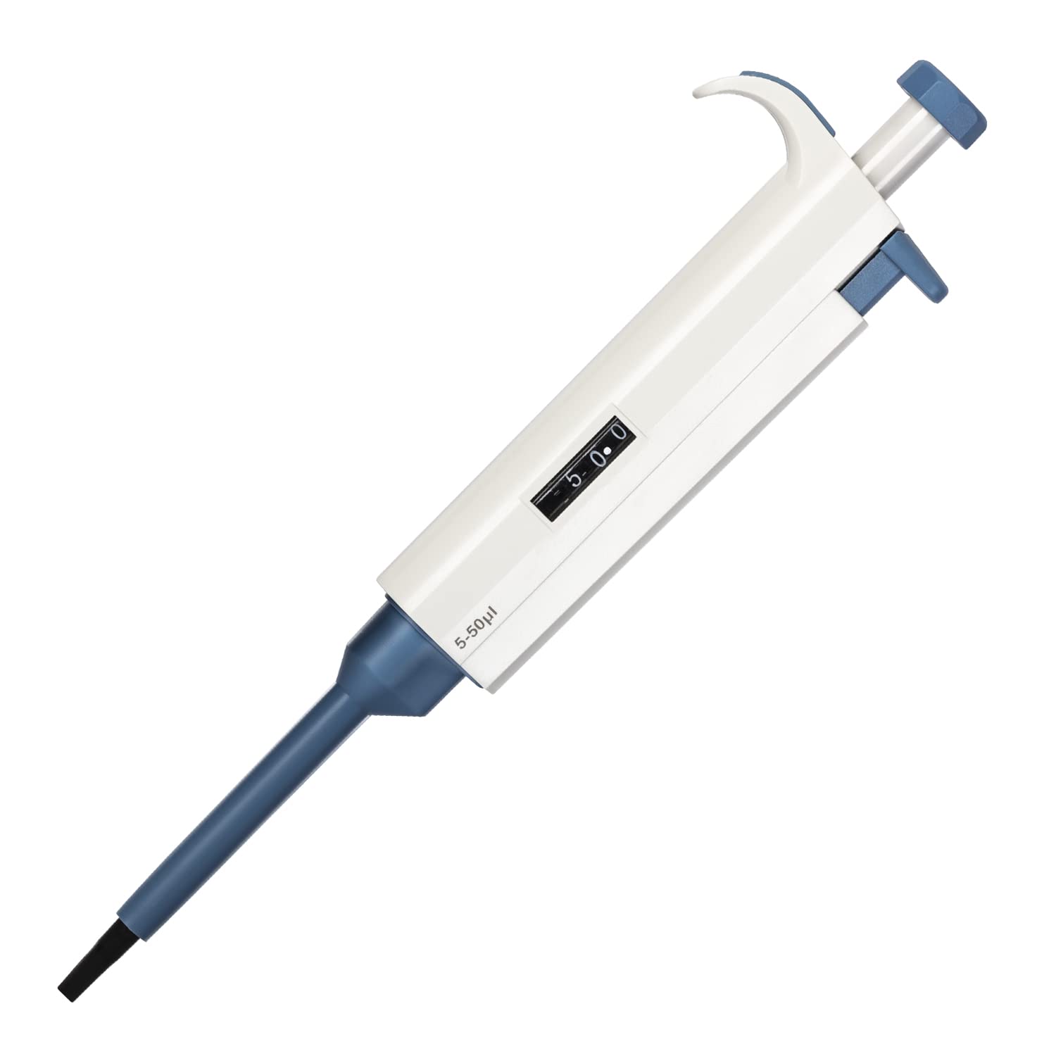 Micropipette 5-50ul, Adjustable Pipettor for Laboratory, Single Channel Lab Pipette,Half-Autoclavable