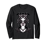 Parfait pour ceux qui adoptent une ambiance gothique, emo ou kawaii. Que vous aimiez l'esthétique japonaise ou que vous aimiez d'adorables tenues sur le thème du lapin, ce design est un excellent moyen d'aimer l'anime, l'art mignon et la culture grunge.