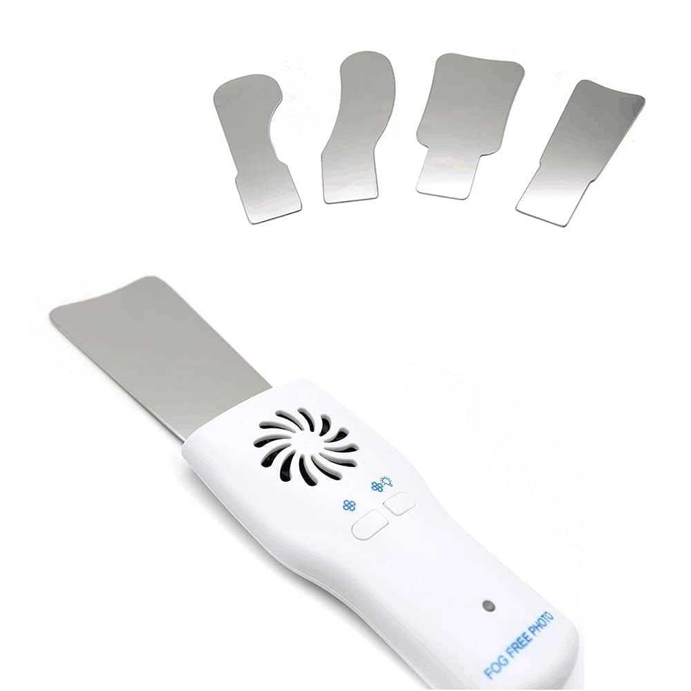Dental Double-Sided Reflector, Orthodontic Imaging LED Fog Free Photo Mirror, Anti-Fog Intraoral Mirrors with Handle,High Stainless Steel Cavity Obervation Reflector