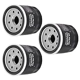NHTYGD 1 Oil Filter 204 HF204RC Compatible with for Kawasaki, Honda, Yamaha 15410-MCJ-000