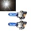 NSLUMO H15 White Halogen Headlight Bulbs 2x H15 6500K White Halogen Bulbs 12V 15/55w DRL for VW Amarok GOLF mk 6 7 F22 12V Car Lighte sourcing (H15 12V 65/55W)