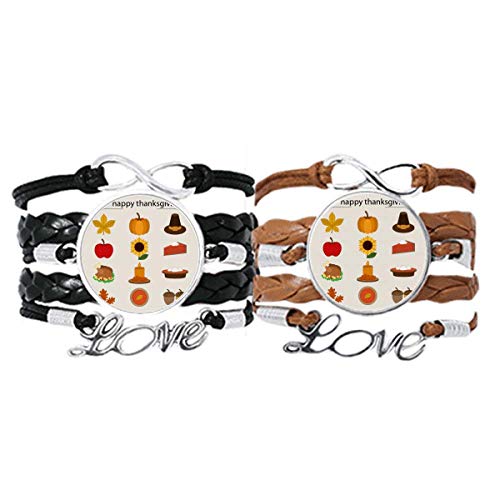 Bracelet Amour Couple pour habiller vos tenues de Thanksgiving Day