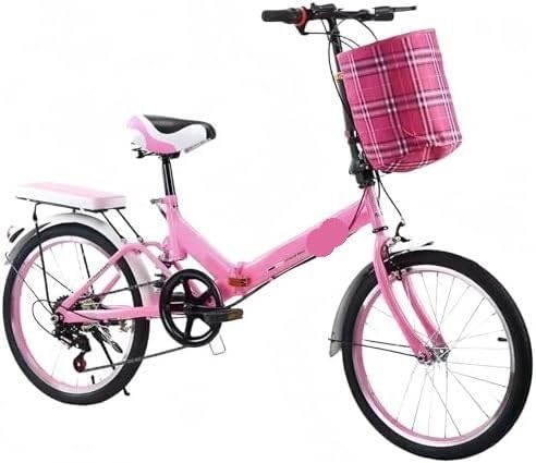 Bicicleta plegable urbana de 20 pulgadas perfecta para ir al trabajo sin atascos