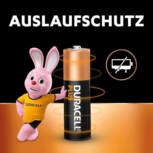 Duracell Plus AA Batterien, 12 Stück, langlebige Energie für verschiedene Geräte