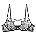 Ensemble De Lingerie Sexy Pour Femmes Body à Bretelles En Dentelle Et Soutien-Gorge En Dentelle Ensemble De Sous-VêTements De SéDuction Pour La MariéE Babydoll (M,Noir 1)
