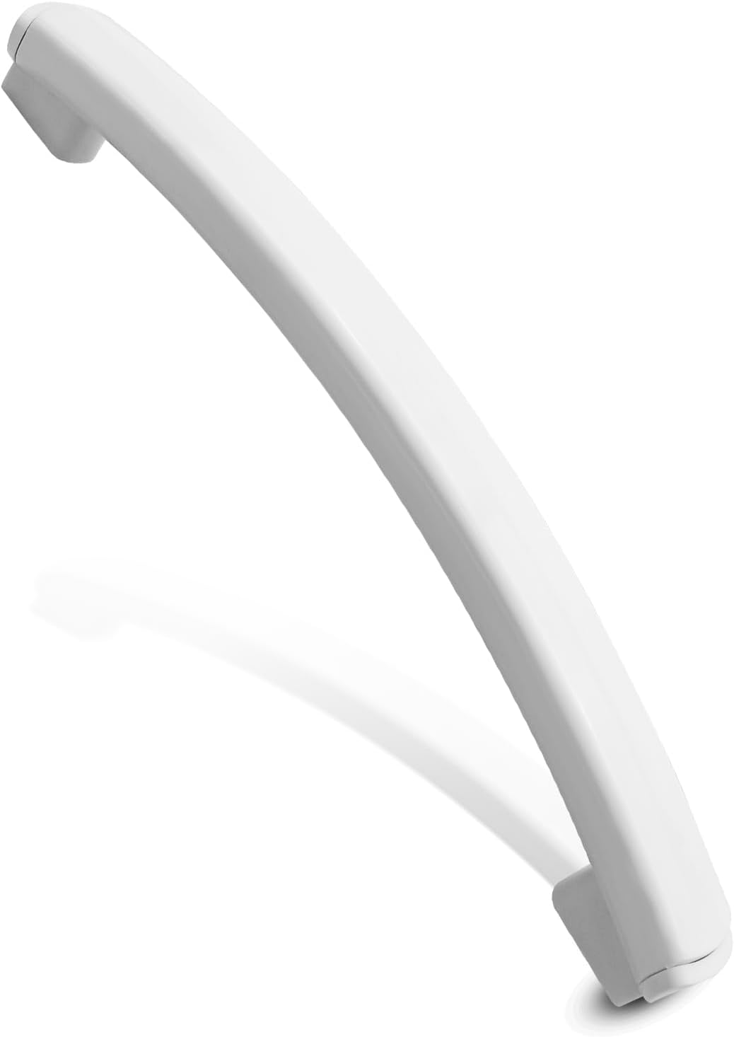 Microwave Door Handle Fit for General Electric GE JVM1540DM5WW JVM1540DM1CC Microwave Handle Replacement, Replace WB15X24436 WB15X24437, White