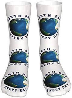 883 Compression Socks Earth Day Everyday Athletic Socks Comfort Crew Socks Soft Sports Socks For Hiking Trekking Walking 40cm