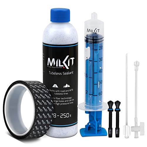 Milkit Tubeless Conversion Kit 29-45 mm pour jante VTT