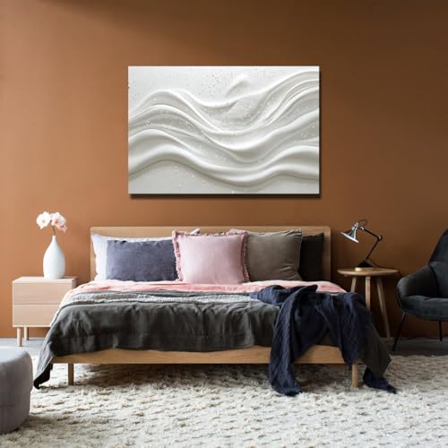 Art mural abstrait ondulé affiche moderne image graphique esthétique 3D 30x45 - 4