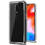 OnePlus 6T Case, VRS Design [Transparent] Clear Dual Layer Heavy Duty Protection [Crystal Chrome] No Yellowing PC Body Bumper Compatible with OnePlus 6T (2018)