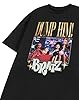 Bratz Womens Black Short Sleeve Graphic Tee | Dump Him Dolls T-Shirt | Pop Culture Crew Neck Cotton Blend Top | Fashion for Teens & Tweens #5
