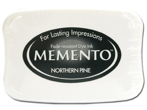 Tsukineko Memento Dye Ink Pad-Northern Pine, One Size #TOP5