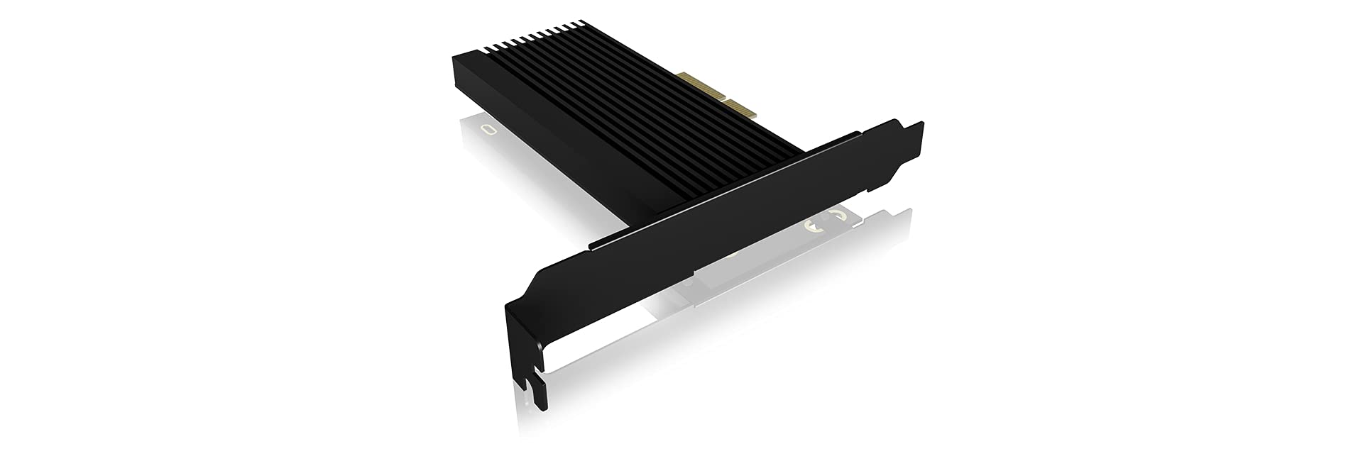 ICY BOX NVMe M.2 SSD a PCIe 4.0 X4 con dissipatore di calore in alluminio per Key-M con USB C