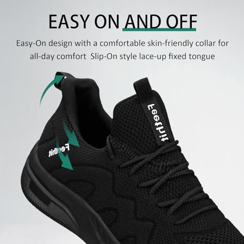 Feethit Womens Running Shoes Tennis Walking Shoes Slip on Sneakers Lightweight Gym Shoes for Workout Work Travel Athletic - Image 5