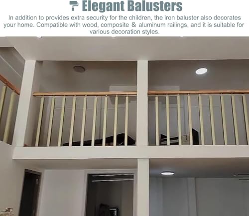 Barreaux de fer réglables pour sécuriser un escalier instable