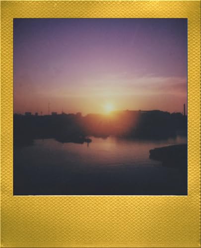 Image of Polaroid Go Color Film - Gold Frame Double Pack (16 Photos) (6588) - Only Compatible with Polaroid Go Camera