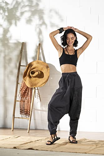The Veshti Company Women's Printed Harem Pants Boho Yoga Baggy