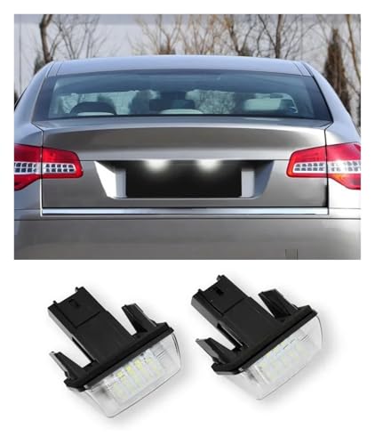 Luz de placa matrícula para Citroen C3 C4 para evitar multas 5
