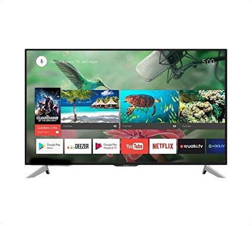 Sharp 60 Inch TV Smart 4K Ultra HD LED Android 7.0 Quad Core Black - LC ...