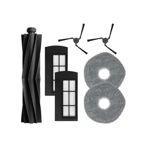 Robotic Vacuum Cleaner Drum Side Brush Hepa Filter Mop Part Compatible with Eufy X9 Pro