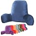 CJY-Cushion Cojín de Respaldo Lumbar de Felpa, cojín de Respaldo Cojín de Respaldo con Brazos Algodón en Forma de T para sofá, sofás, salón, reclinable, con Cremallera Fundas extraíbles,F