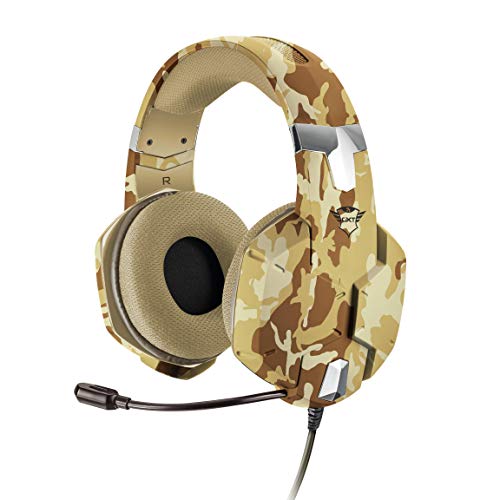 Trust-Cascos-Gaming-GXT-322D-Carus-Auriculares-Gamer-con-Microfono-Flexible-y-Diadema-Ajustable-Cable-de-1-m-para-PS4-PS5-PC-Nintendo-Switch-Xbox-One-Xbox-Series-X-Desierto-Camuflaje