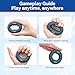 GAOUREL Silicone Hand Grip Trainer Set of 4 (20-60 Lbs) - Adjustable Finger & Forearm Exerciser for Strength Training, Rock Climbing, Rehabilitation & Stress Relief(4-Piece)