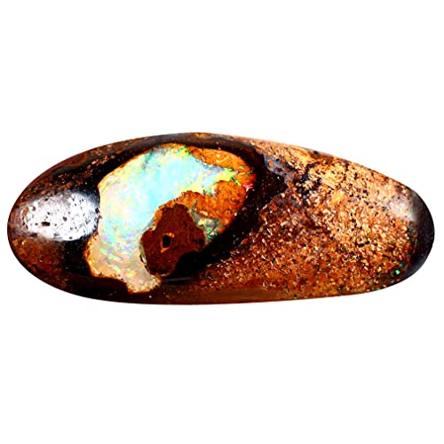 Pierre précieuse opale de Koroit d'Australie 5.20 ct aux reflets multicolores