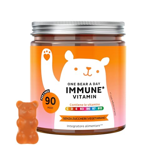 Bears with Benefits - Gommose Multivitamine, Propolis - Immunità - 90 pezzi