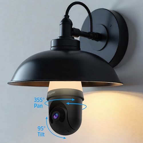 Energizer Smart 2K Light Bulb Security Camera, 1000 Lumens LED Light, 5G&2.4G Wi-Fi Outdoor Socket Camera, Pan Tilt Auto Tracking, (Black, App Enabled Smart Detections) - image 5