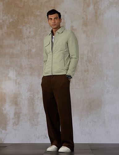 Image of Qube by Fort Collins Men's Shacket - Stylish & Trendy Shirt-Style Winter Jacket for Men
