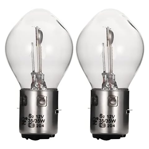 GOOFIT Motorcycle Automotive Headlight Bulbs 12V 35W Replacement For Scooter Cover