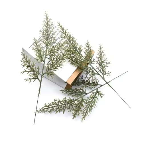 Image of SPHINX Artificial Pine Sticks Branches,Conifer,Pine,Cedar,Cypress,Ambrosia Needles for Home Decor, Festival Decor, Trousseau, Gift Packing, Tray, Basket, DIY Crafts,Celebrations- (5, Cedar,31 cm)