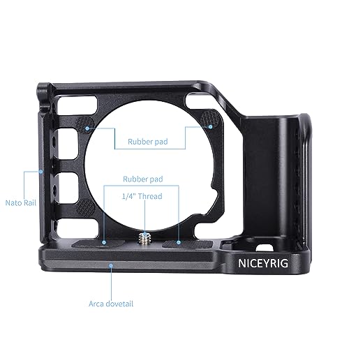 NICEYRIG Sony ZV-E1 Full Camera Cage, Full Camera Cage for ZV E1 - Image 2