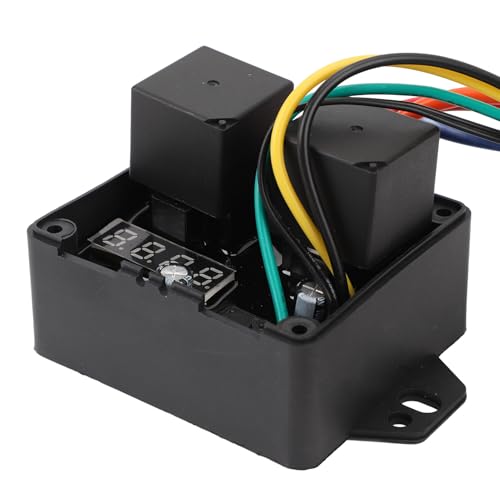 Controller per Ventole Digitali 12V Kit Controller per Doppia Ventola Elettrica Radiatori a Temperatura Regolabile Kit Termostato per Ventola Elettrica Interruttore Ventola