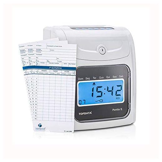 Relógio De Ponto Cartográfico Topdata Pontto 5