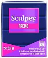 Sculpey PE02 5562 Premo- 57g- Ultramarine Blue Polymer Clay, 2-Ounce